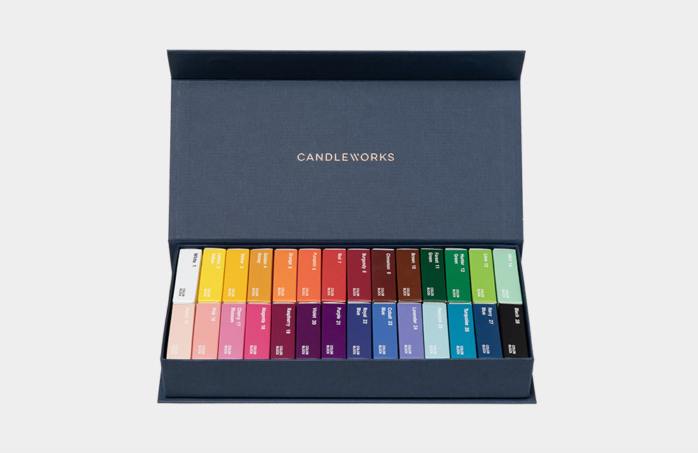 28 Color Block Set 蠟燭固體顏料色塊28色