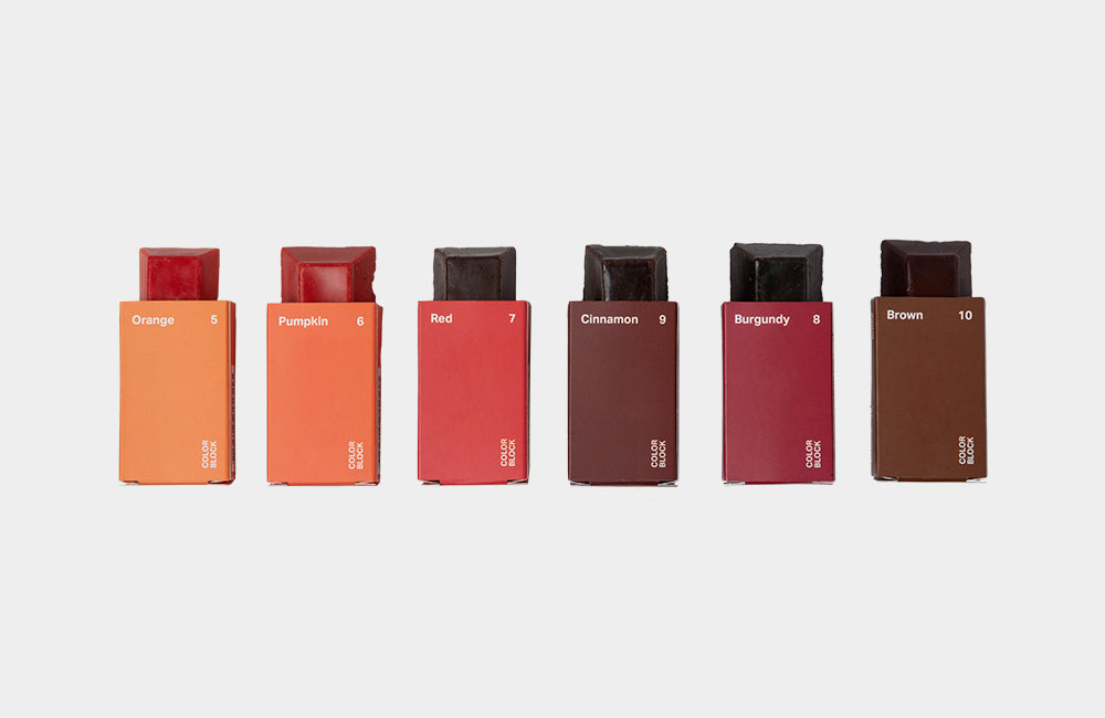 28 Color Block Set 蠟燭固體顏料色塊28色