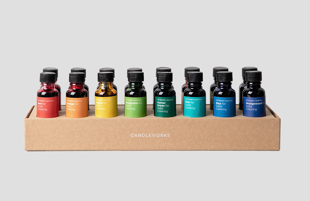 Liquid Dye (Oil Soluble) 液體染料(油溶性)20ml x 16 Colors Set