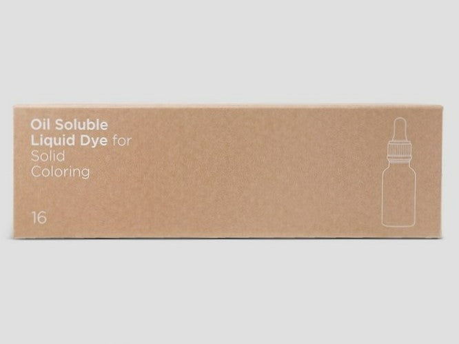 Liquid Dye (Oil Soluble) 液體染料(油溶性)20ml x 16 Colors Set