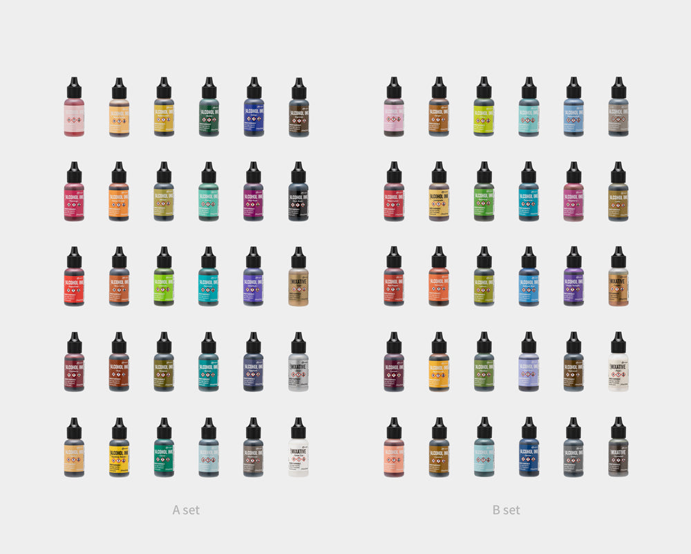 Alcohol Ink Set 酒精墨水套裝
