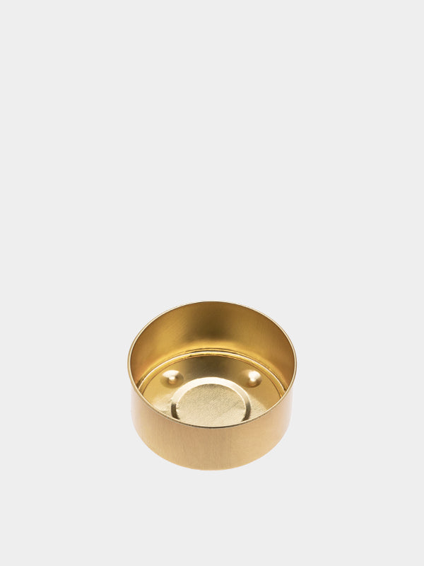 Gold Aluminum Tealight Cup