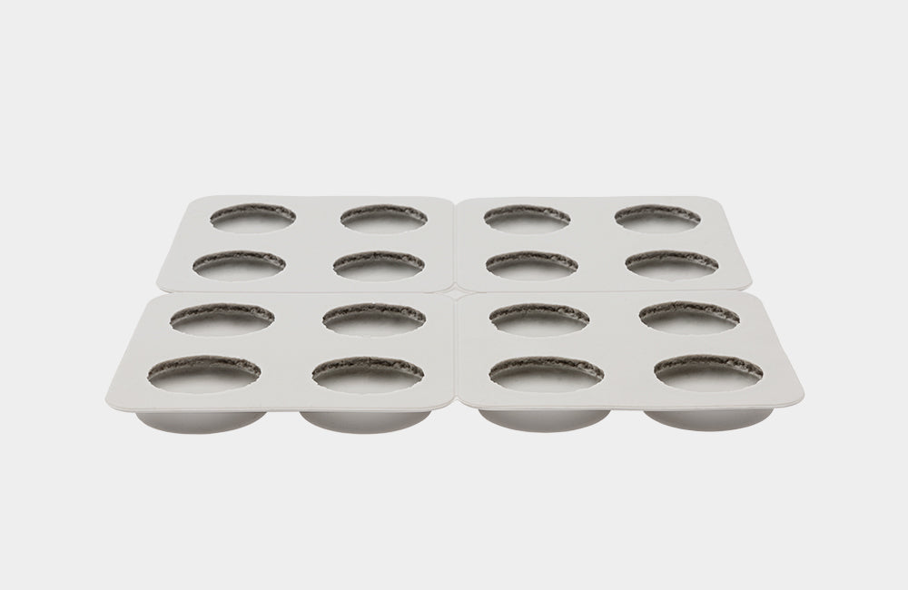 Mini Half Macaron Silicone Mold (16-Cavities)