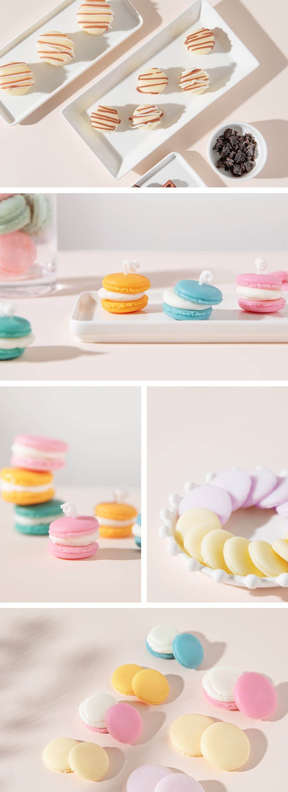Mini Half Macaron Silicone Mold (16-Cavities)