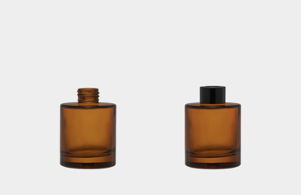 Amber Round Diffuser Glass 150