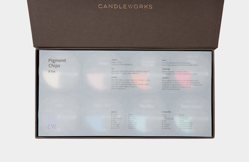 Pigment Chips 32 Colors Set (Whole Set) 顏料片 32 色套裝(整套)