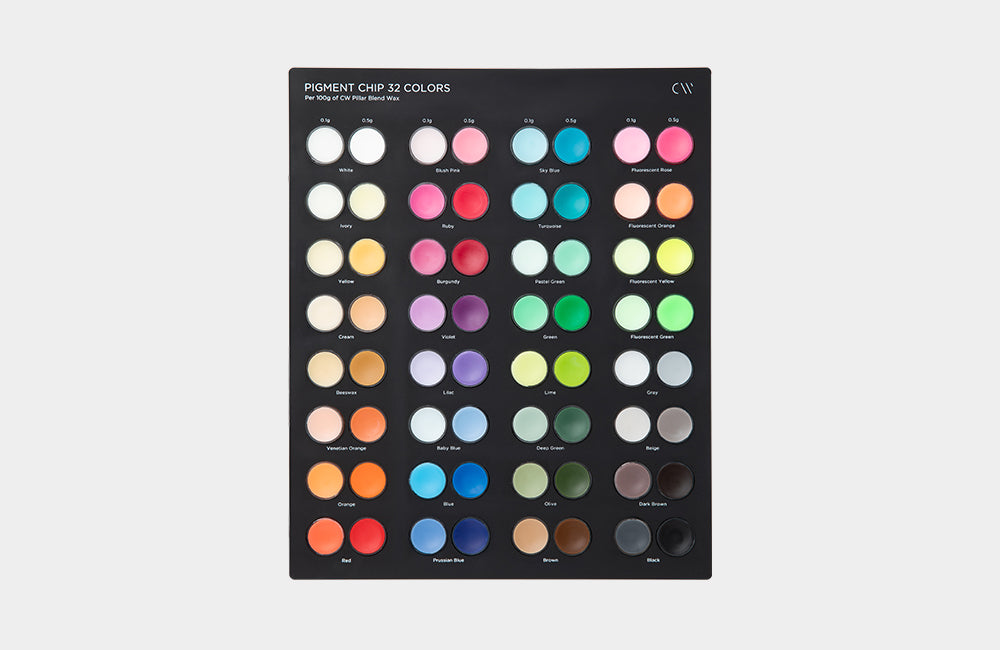 Pigment Chips 32 Colors Set (Whole Set) 顏料片 32 色套裝(整套)
