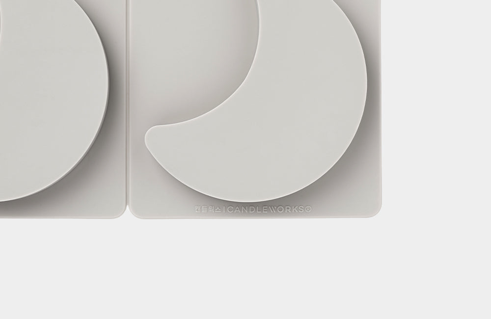 Half Moon Tablet Silicone Mold (4-Cavities)