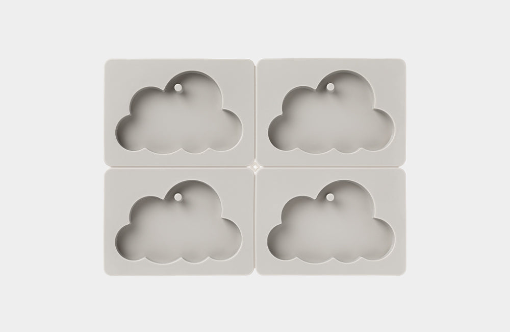 Cloud Tablet Silicone Mold (4-Cavities)