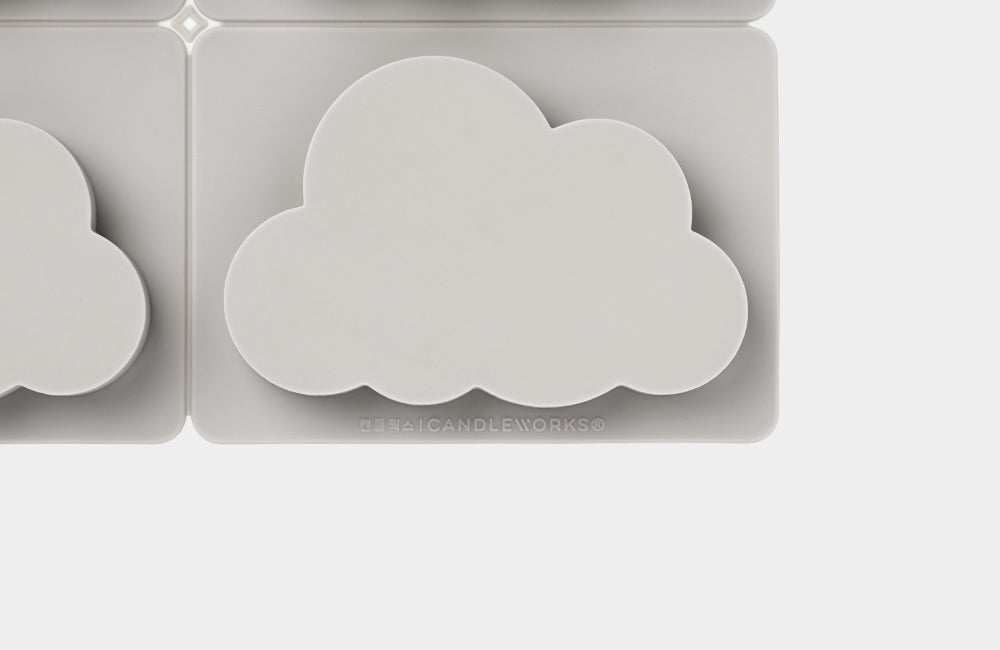 Cloud Tablet Silicone Mold (4-Cavities)
