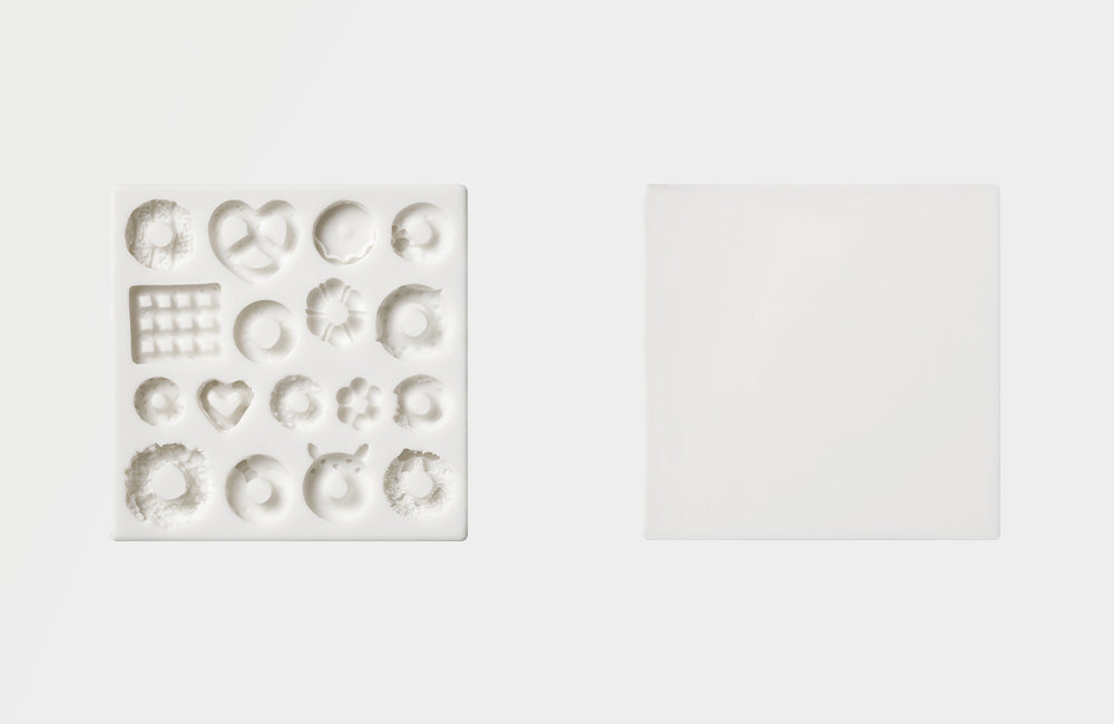 Dessert Topping Deco Mold (17-cavities) 甜點配料裝飾模具(17腔)