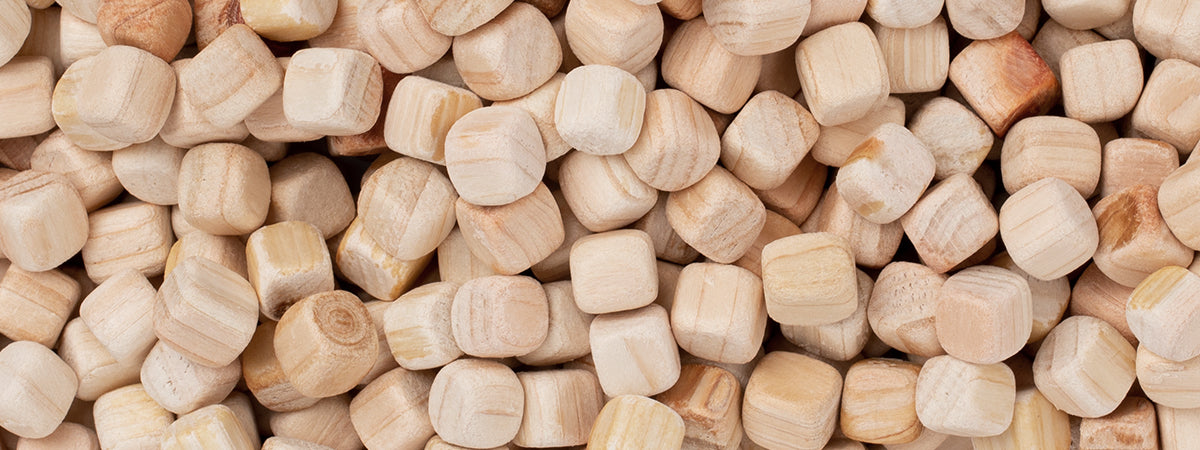 Natural Cypress Cube