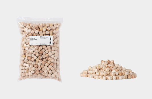 Natural Cypress Cube