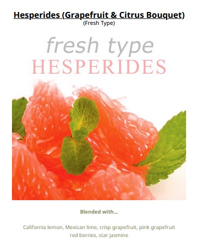Hesperides = Grapefruit (F Type) 西柚果園