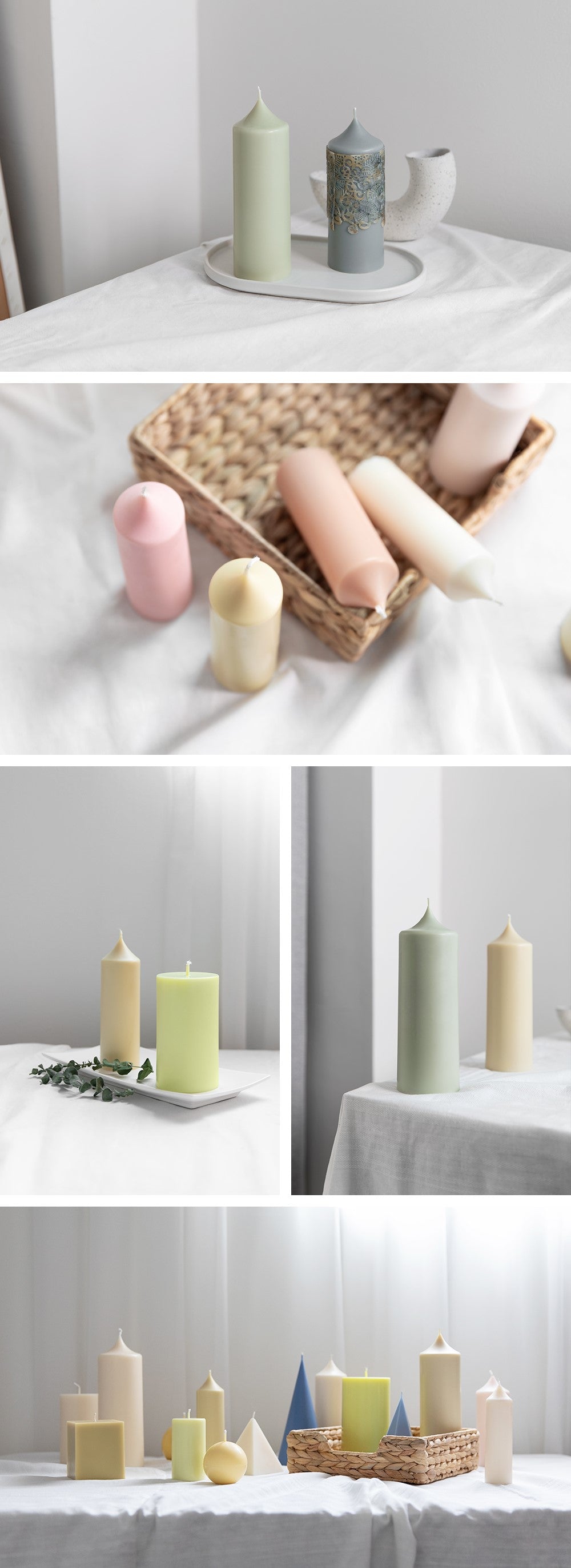 #3 PC Dome Pillar Mold (5x17cm)