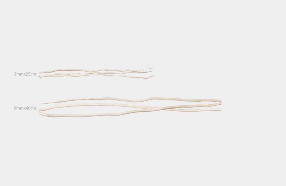 Thick Willow Sticks (6mm x 40cm)