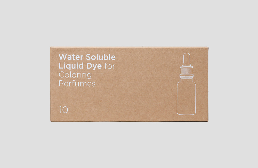 Liquid Dye (Water Soluble) 20ml x 10 Colors Set 蠟燭液體顏料