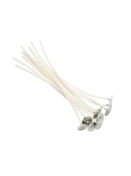 Pretabbed White Cotton Wicks 預製白色棉芯 No.1-7