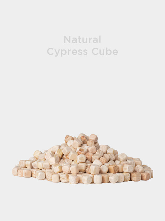 Natural Cypress Cube