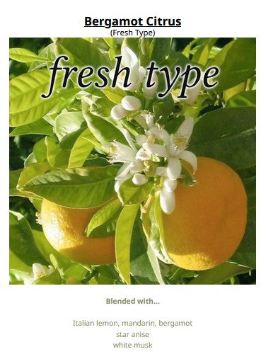 Bergamot Citrus (F Type) 佛手柑柑橘