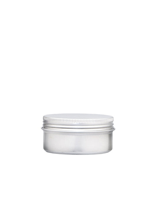 Silver Aluminum Tincase 100ml (Screw Type)