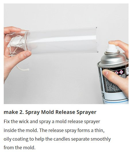 Mold Release Spray for Candles